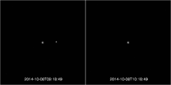 Lunar Eclipse, as Viewed by MESSENGER!