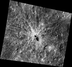 The Dark Side of the Crater