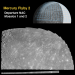 Departure Mosaics from the Second Mercury Flyby