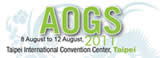 Asia Oceania Geosciences Society 8th Annual Meeting logo